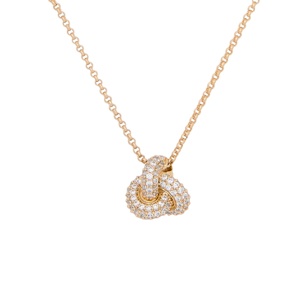 Kate Spade New York Double Knot Pave Pendant